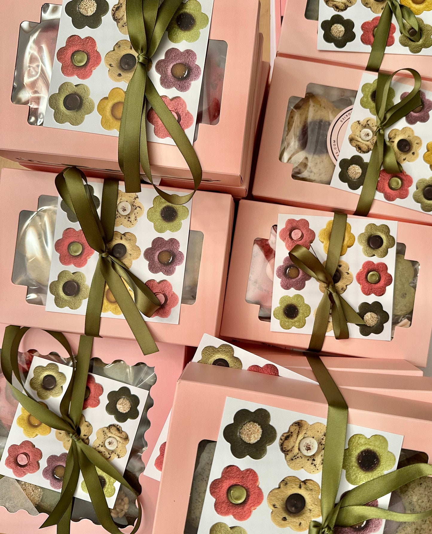 Flower Cookie Gift Box