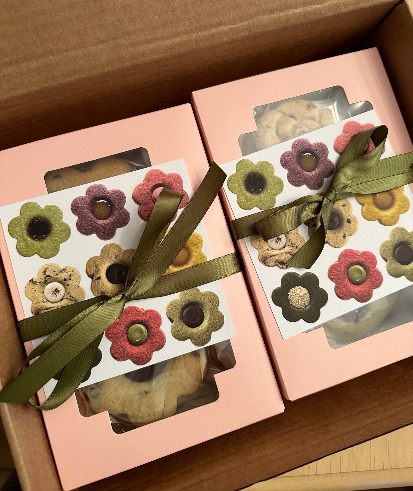 Flower Cookie Gift Box