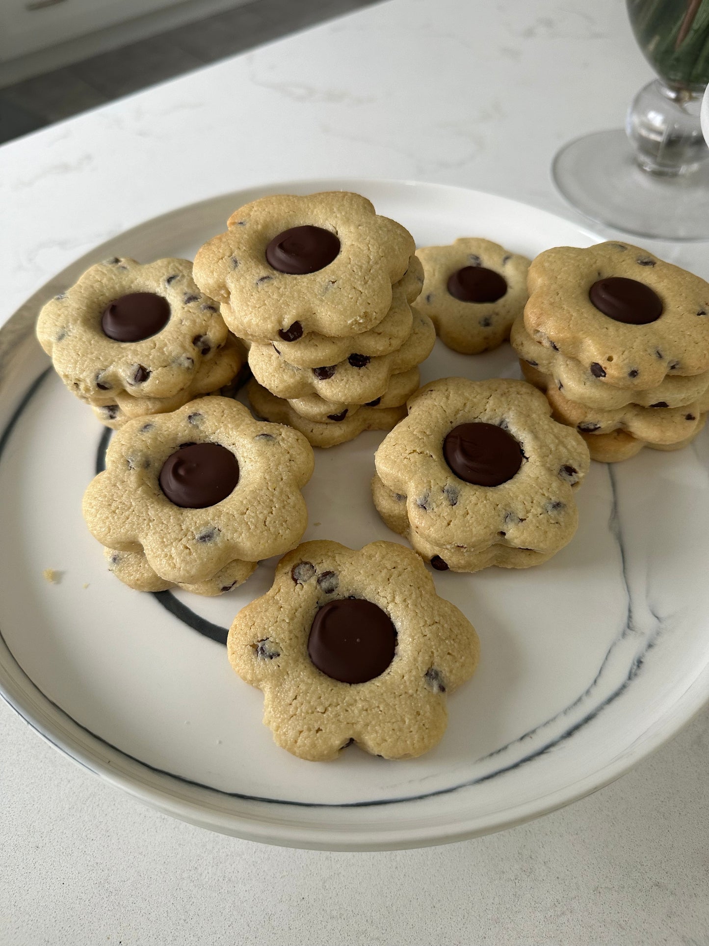 Mini Flower Cookies
