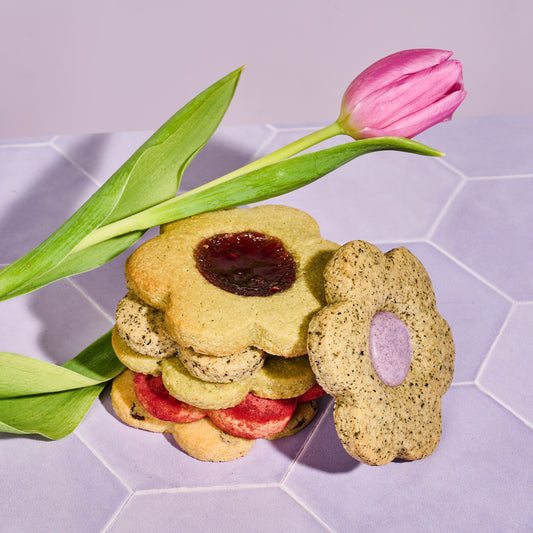 Assorted Flower Cookies