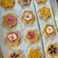 Edible Flower Cookies