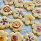 Edible Flower Cookies