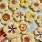 Edible Flower Cookies