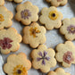 Edible Flower Cookies