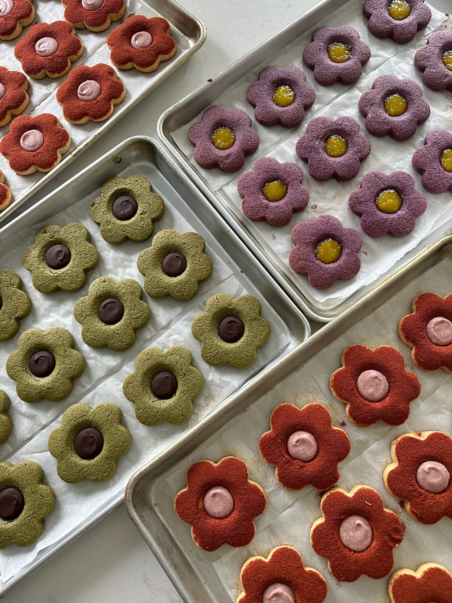 Build-a-Box of Flower Cookies