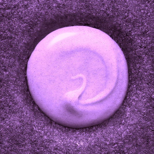 Purple Sweet Potato Flower Cookies