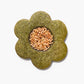 Matcha Sesame Flower Cookies