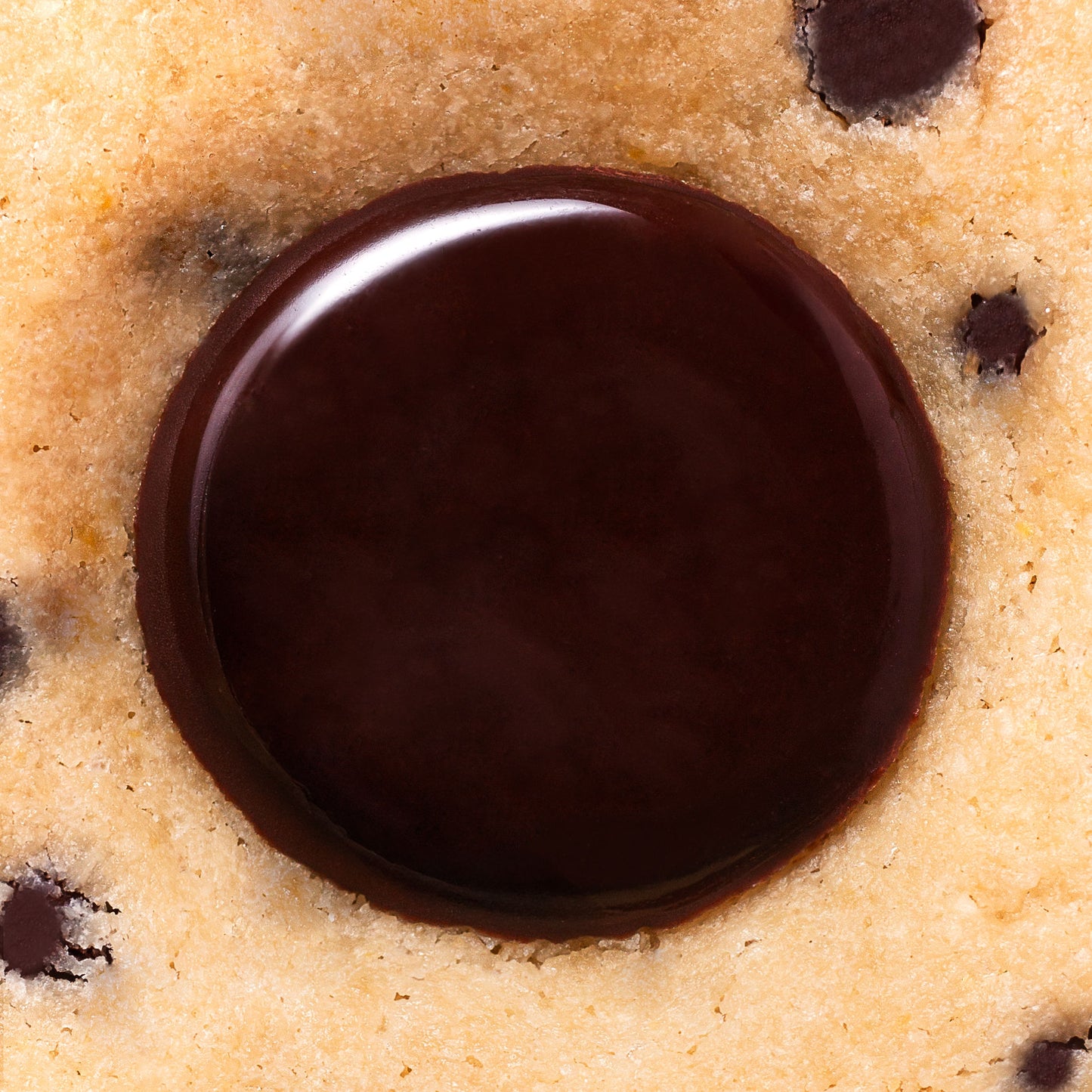 Chocolate Chip Flower Cookies