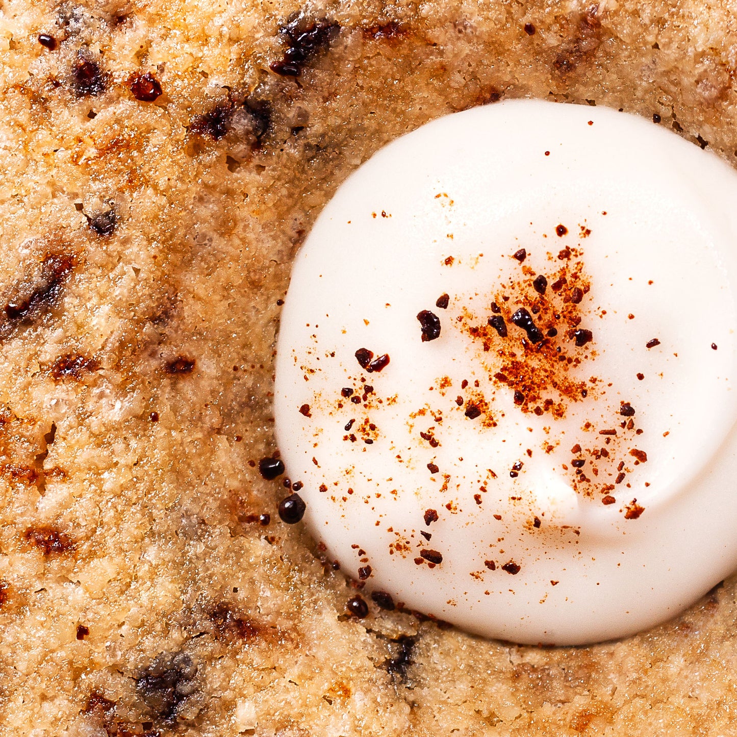 Latte Coffee Flower Cookies