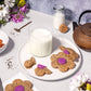 Earl Grey Flower Cookies