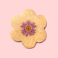 Edible Pressed Flower Cookies