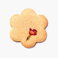 Edible Pressed Flower Cookies